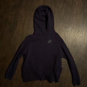 Purple Nike Cowl Neck Hoodie
